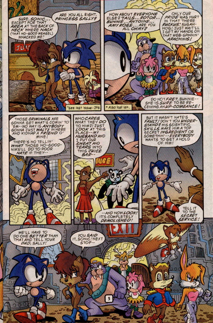 Sonic - Archie Adventure Series May 1999 Page 3